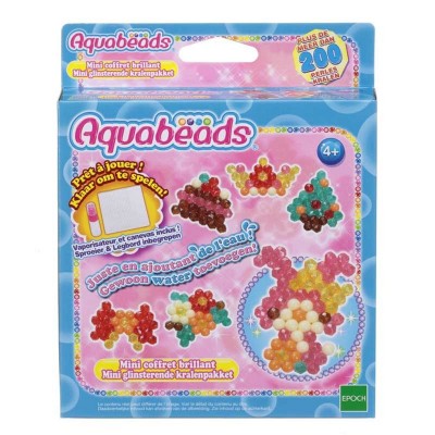 Perles aquabeads : mini coffret brillant  multicolore Aqua Beads    584252